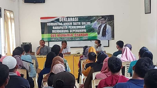 Komunitas UMKM Batik Pekalongan dukung Muhaimin Iskandar maju Pilpres 2024