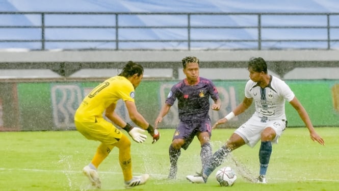 PSIS Semarang saat menghadapi Persik Kediri