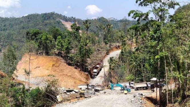 Lokasi pembangunan Waduk Bener di Kabupaten Purworejo.