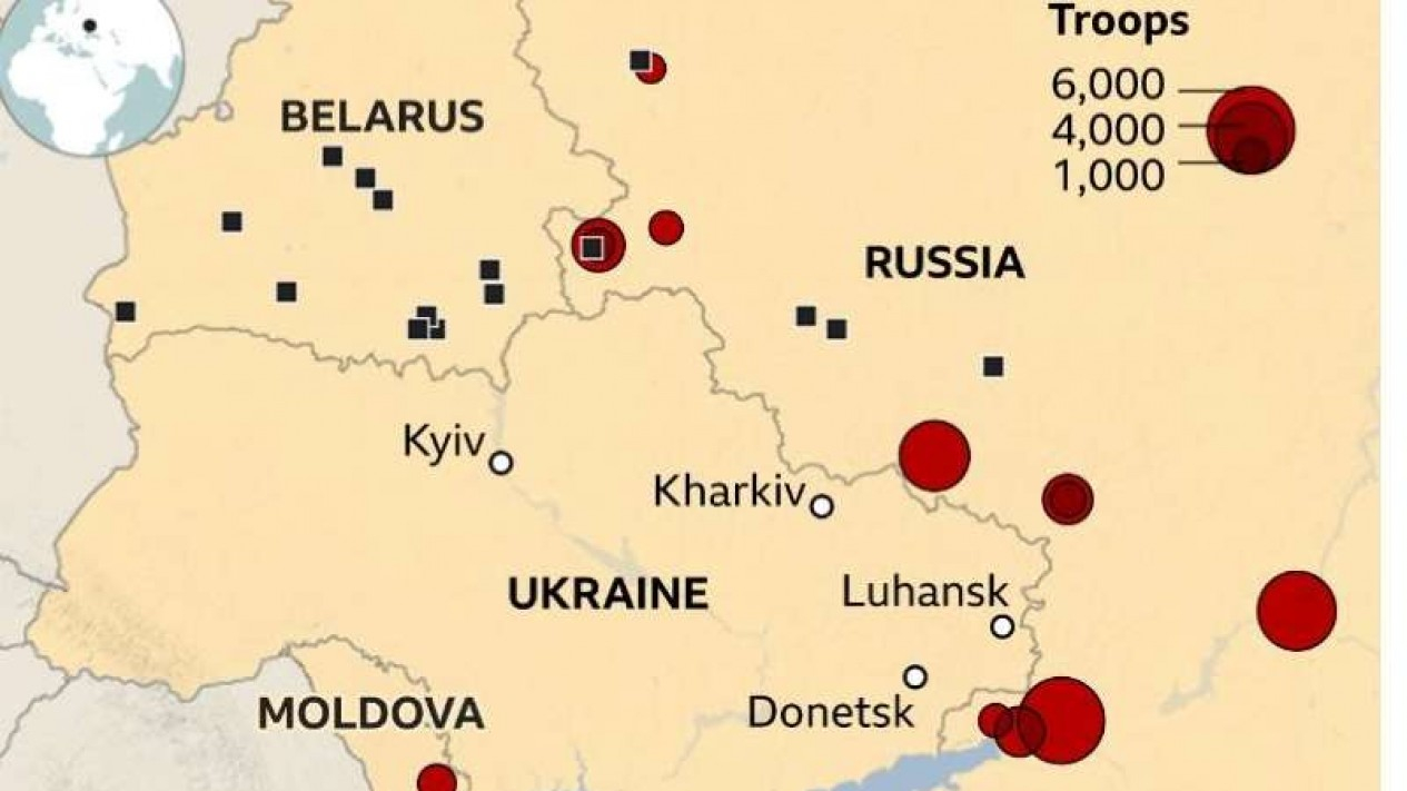 Rusia peta ukraina dan Peta Negara