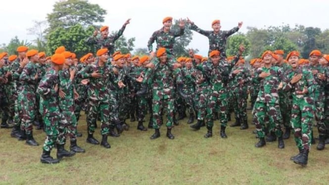 VIVA Militer: Prajurit Komando Pasukan Gerak Cepat (Kopasgat) TNI Angkatan Udara