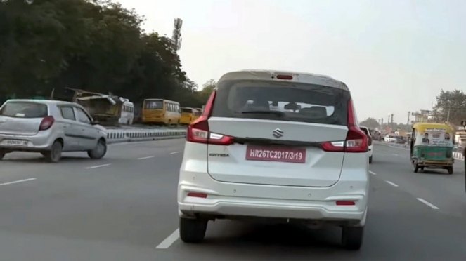 Suzuki Ertiga facelift versi India