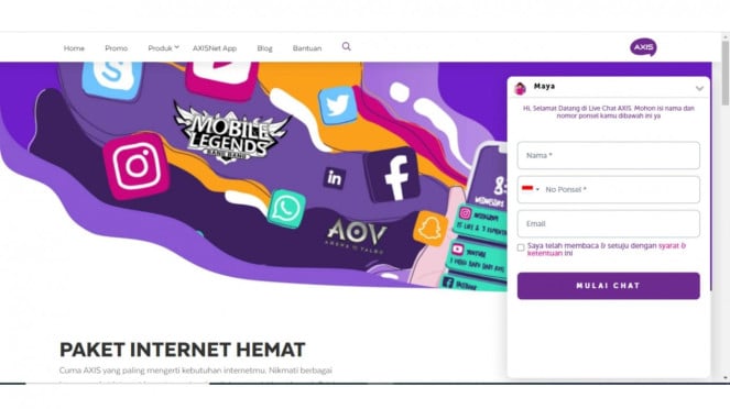 Website Axis