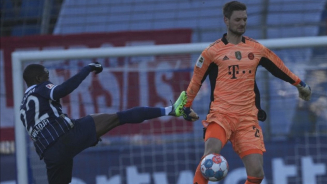 Pertandingan VfL Bochum vs Bayern Munich. 