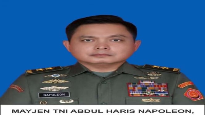 Kepala BIN Papua Mayjen TNI Abdul Haris Napoleon