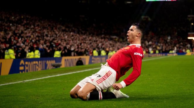 Manchester United striker, Cristiano Ronaldo