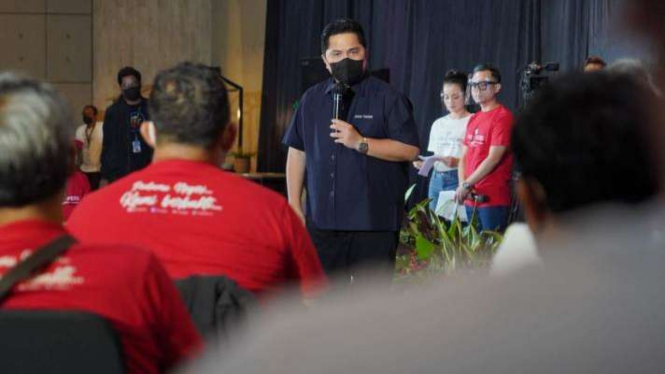 Menteri BUMN Erick Thohir.