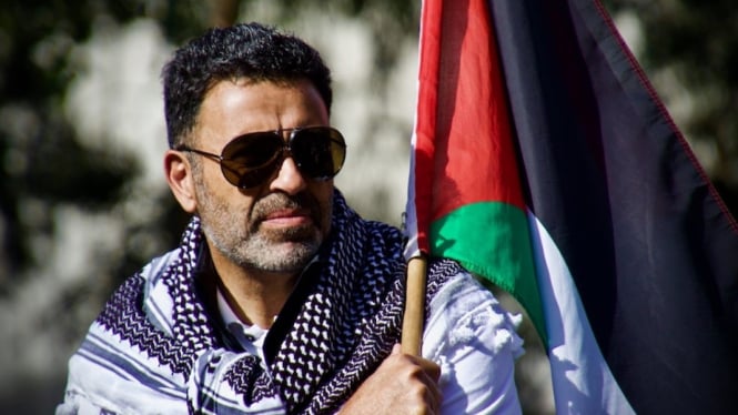 Aktivis Palestina Nasser Mashni mengajukan laporan pelanggaran diskriminasi terhadap warga Australia keturunan Palestina oleh Pemerintah Australia.Â  (Supplied)