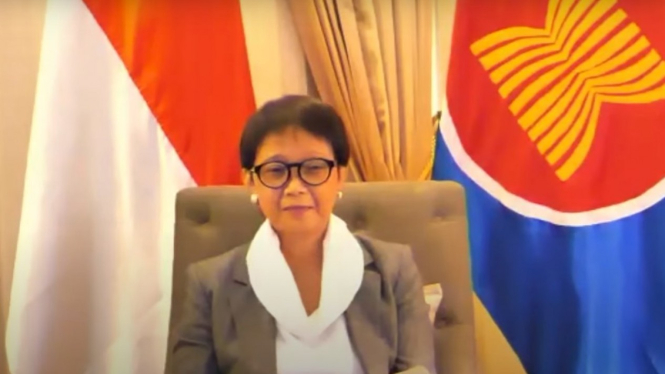 Menteri Luar Negeri Indonesia Retno Marsudi.
