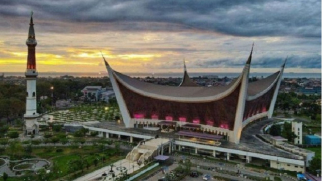 Masjid Raya Sumatera Barat. (Ilustrasi)