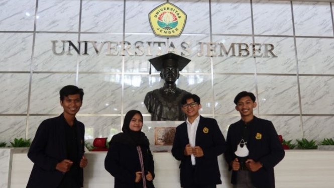 Mahasiswa Unej raih medali emas di ajang internasional AISEEF 2022