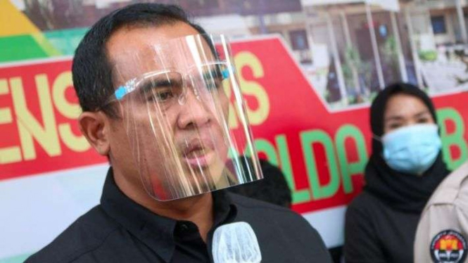 Direktur Reserse Kriminal Umum Polda Nusa Tenggara Barat Komisaris Besar Polisi Hari Brata