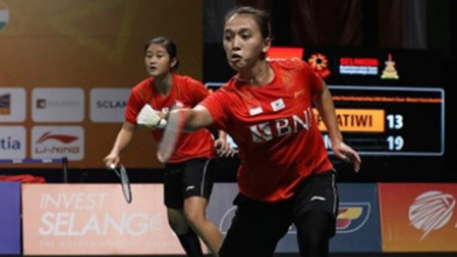 Febriana Dwipuji Kusuma/Amalia Cahaya Pratiwi di final BATC 2022