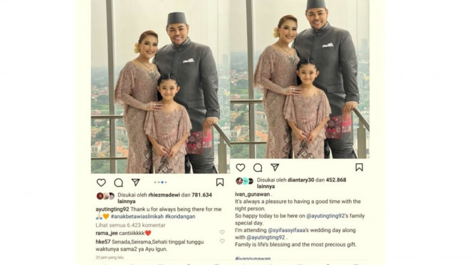 Ivan Gunawan dan Ayu Ting Ting