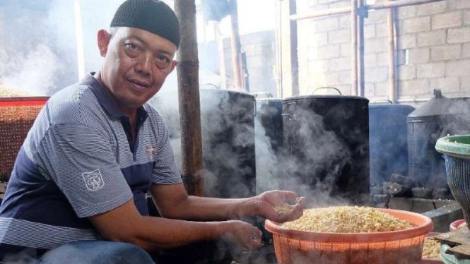 Ketua Umum Gabungan Koperasi Produsen Tempe Tahu (Gakoptindo), Aip Syarifuddin.