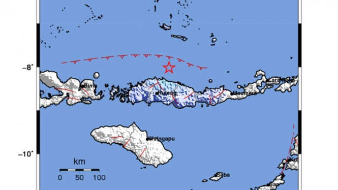 Gempa bumi beruntun berkekuatan magnitudo 4,7 terjadi di Ruteng-Manggarai, NTT.