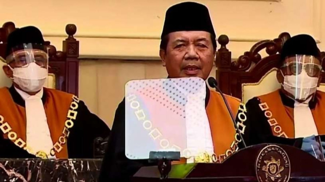 Ketua Mahkamah Agung Muhammad Syarifuddin.