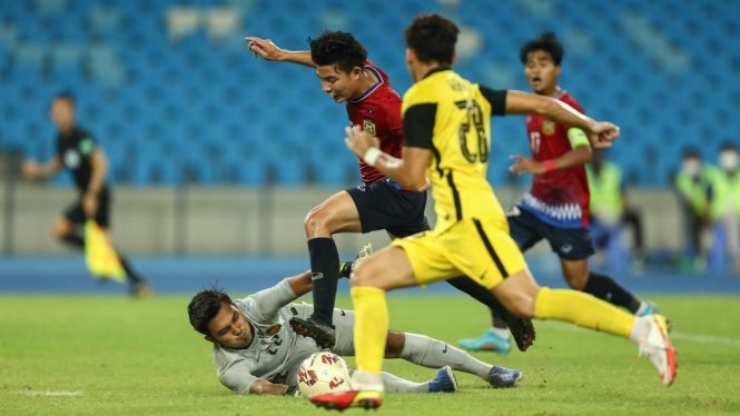 Duel Laos vs Malaysia di Piala AFF U-23