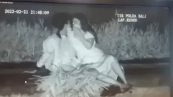 Viral Pasangan Mesum Terekam CCTV Polda Bali 