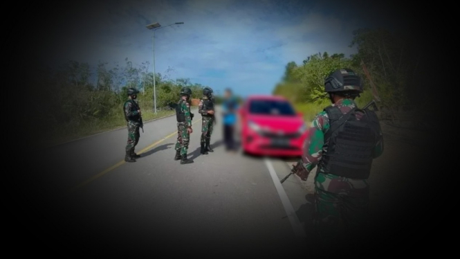 VIVA Militer: Sweeping Yonif 144/JY di perbatasan RI - Malaysia.