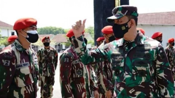 VIVA Militer: Brigjen TNI Rudy Saladin saat masih menjabat Danrem 074/Wrt Solo