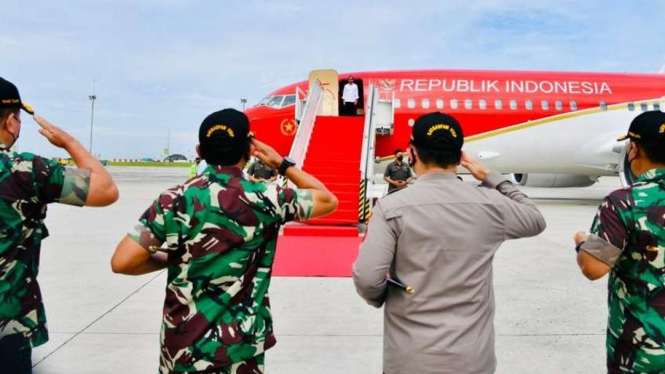 Presiden Joko Widodo Bertolak Melakukan Kunjungan Kerja