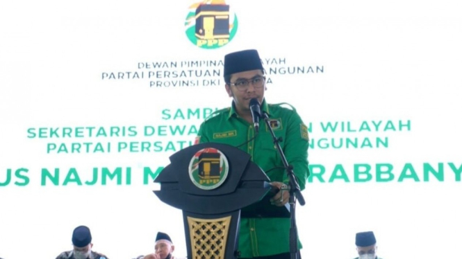 Sekretaris Wilayah DPW PPP DKI Jakarta, Najmi Mumtaza Rabbany
