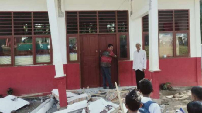 Gempa guncang Sumatera Barat pada Jumat, 25 Februari 2022.