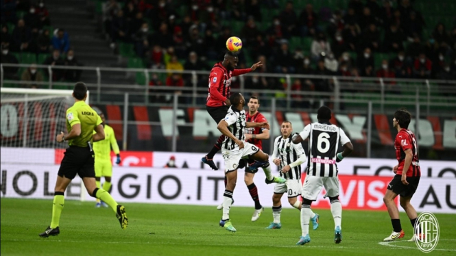 Pertandingan AC Milan vs Udinese