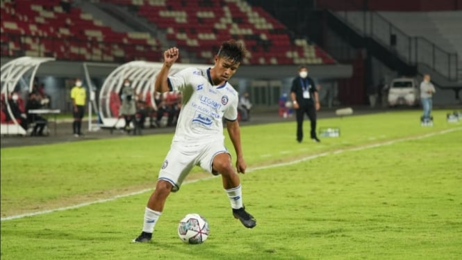 Wonderkid Arema FC, Hamzah Tito. 