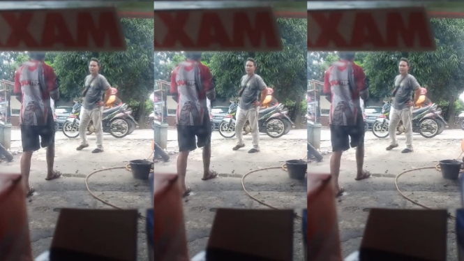 Viral Pemalak Oli Motor Marah-marah di Bengkel  