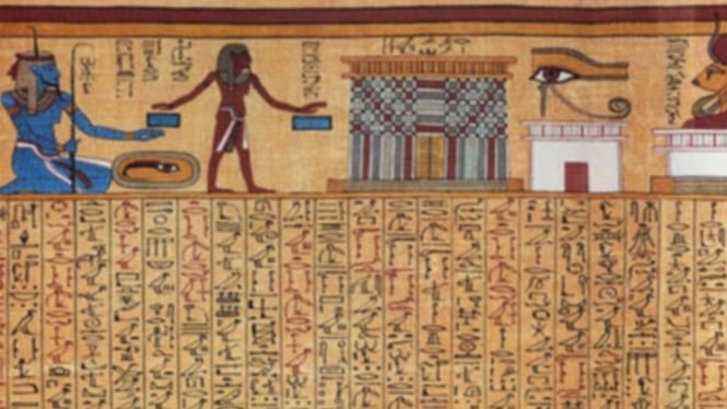 Kitab Kematian Mesir Kuno.