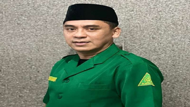 Ketua Pimpinan Wilayah GP Ansor DKI Jakarta Saiful Rahmat Dasuki