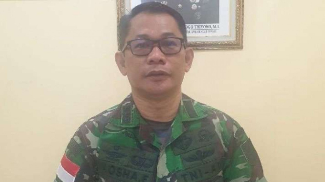 Kepala Penerangan TNI Kodam XVII/Cenderawasih Kolonel Infantri Aqsha Erlangga.