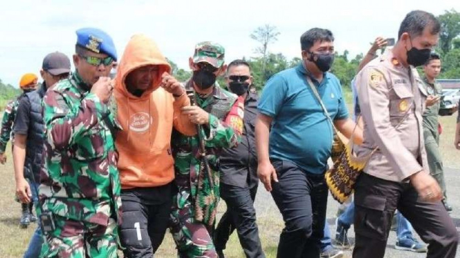 Nelson Sarira, karyawan PT. PTT yang selamat dari pembantaian KKB Papua.