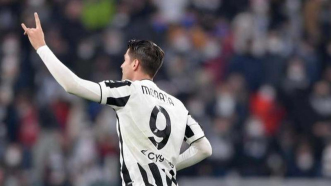Bomber Juventus, Alvaro Morata.