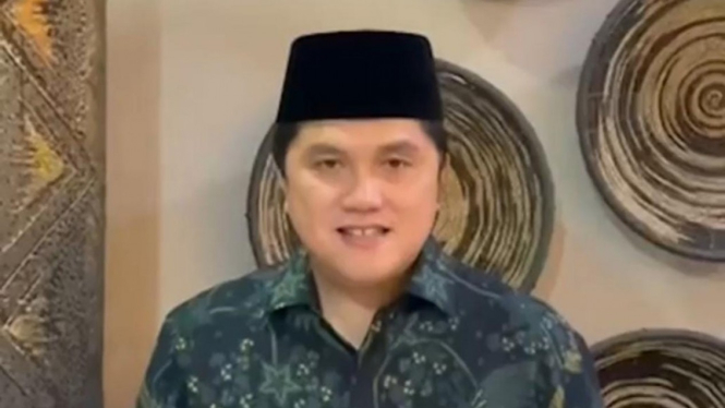 Menteri BUMN Erick Thohir.