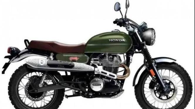 Honda scrambler