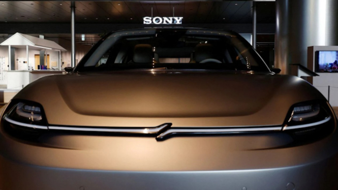 Mobil konsep kerja sama Sony dan Honda