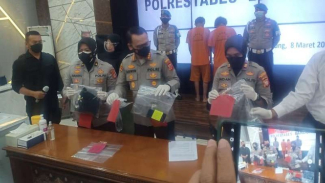 Polisi merilis kasus pembunuhan Nanay Berlyn