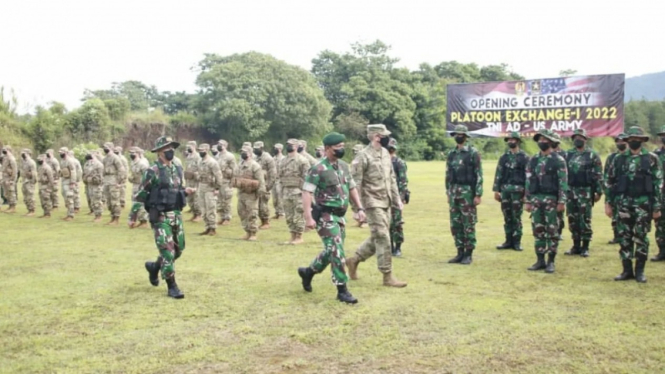 VIVA Militer: Pembukaan Latma Platex-I TNI AD dan US Army di Jabar