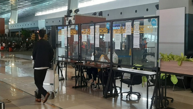 Layanan pemeriksaan Antigen/PCR di Bandara Soekarno-Hatta Tangerang