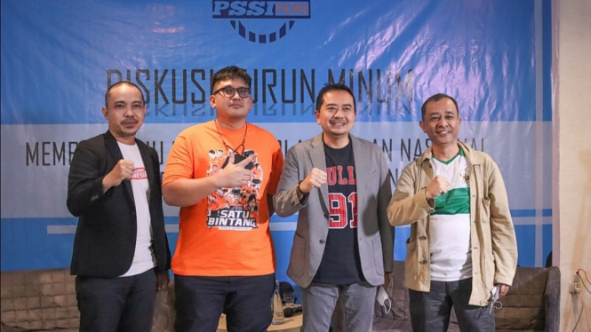 Acara Diskusi Turun Minum yang digelar PSSI Pers. 