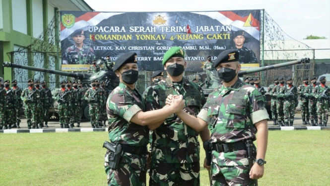 VIVA Militer: Pangdam III/Siliwangi pimpin Sertijab Komandan Yonkav 4/KC