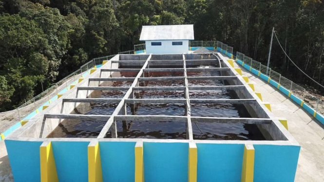 Infrastruktur Food Estate di Kabupaten Humbang Hasundutan, Sumatera Utara.