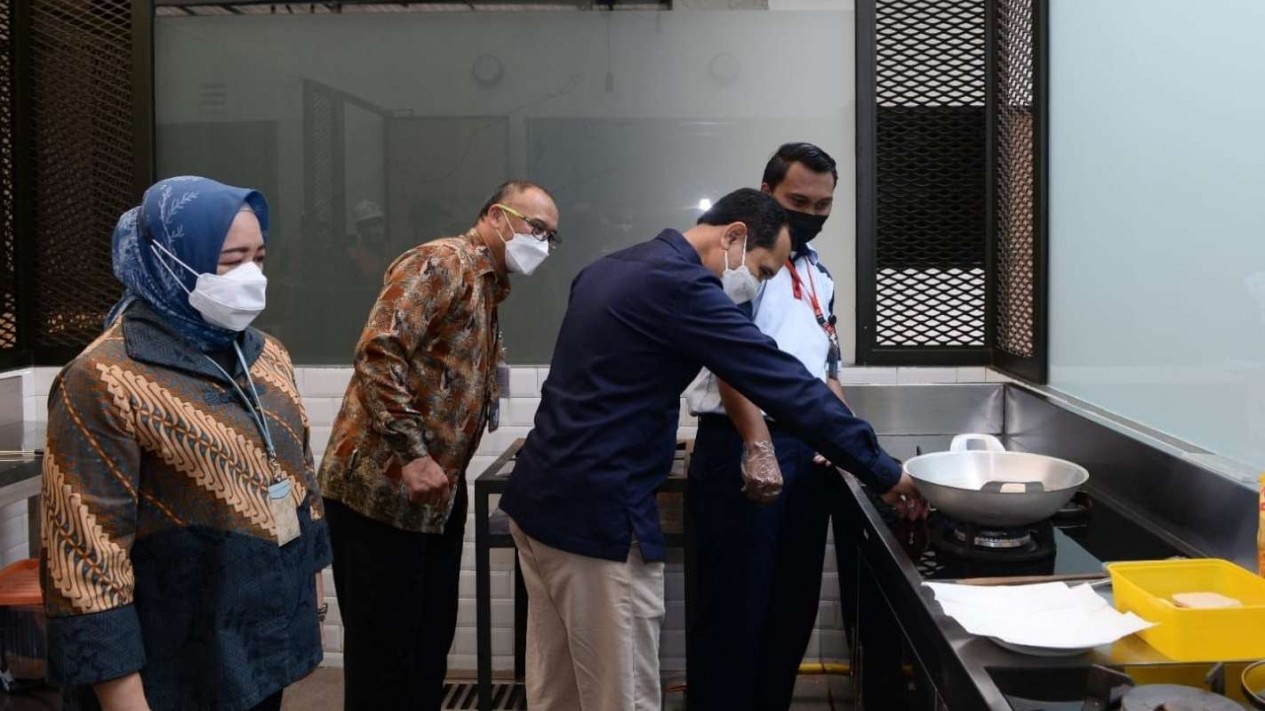 Foto Manfaatkan Energi Bersih, Istana Negara Kini Tersambung Gas PGN