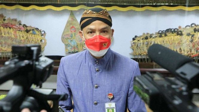 Gubernur Jateng Ganjar Pranowo.