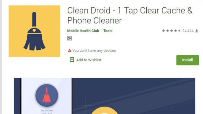 Aplikasi Clean Droid