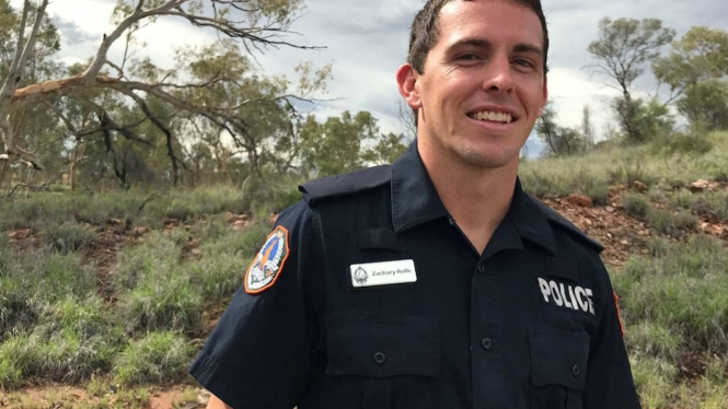Anggota polisi Zachary Rolfe dinyatakan tidak bersala dalam kasus penembakan yang menewaskan seorang pria Aborigin di Australia. (ABC News: Grenville Turner)