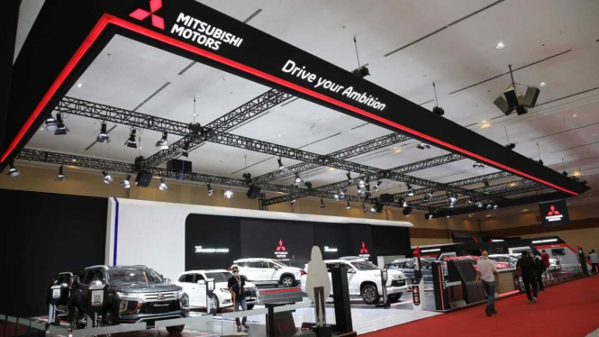 Booth Mitsubishi Motors di JAW 2022